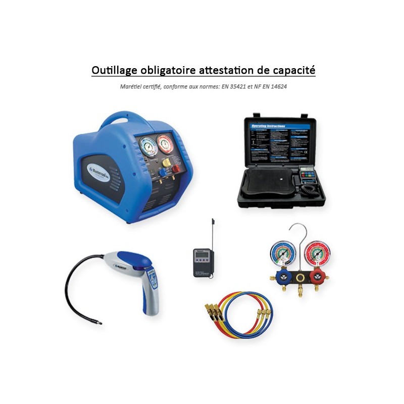 Kit outillage attestation de capacité Kit outillage attestation de capacité