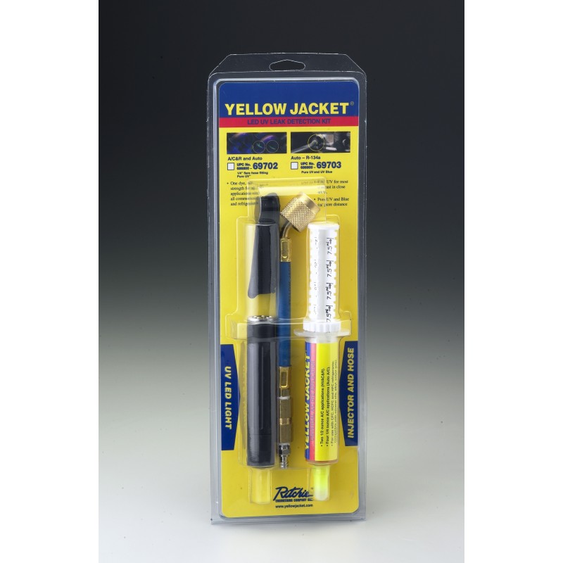 Kit traceur et micro lampe UV Yellow Jacket Kit traceur et micro lampe UV Yellow Jacket