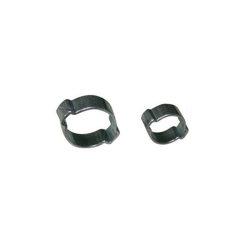 Colliers inox 6.3 mm - 2 oreilles